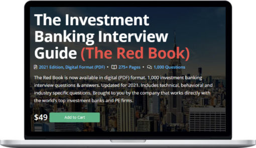 Wall Street Prep – The Investment Banking Interview Guide (The Red Book)