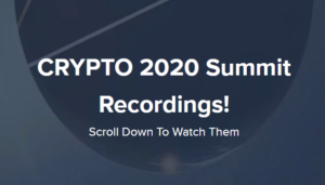 Bryce Paul & Aaron Malone – Crypto 2020 Summit Recordings