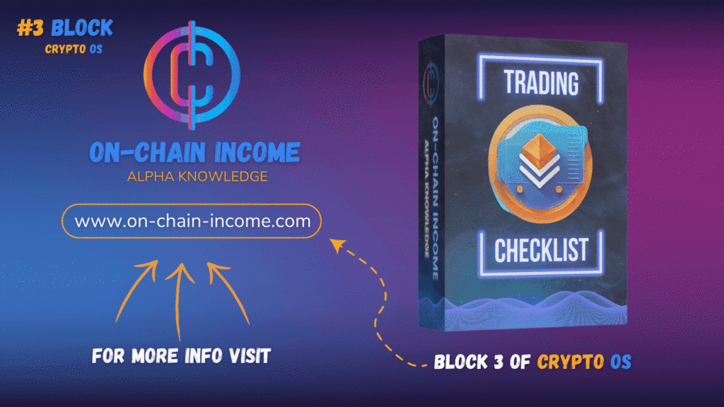 On-Chain Income – Crypto Trading Checklist