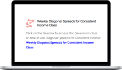 TheoTrade – Weekly Diagonal Spreads for Consistent Income Class