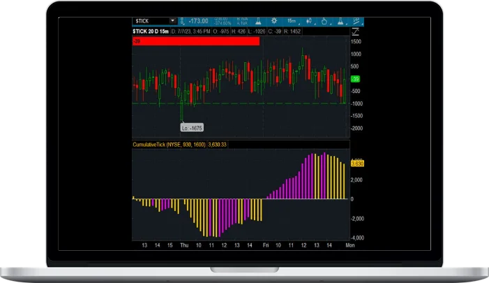 Shadow Trader – Cumulative Tick Ninja Trader